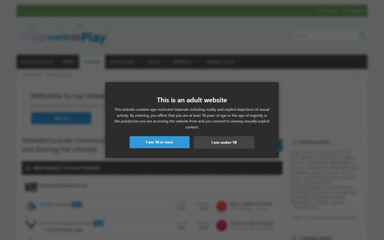 Screenshot: Wifewantstoplay Screenshot of Wifewantstoplay